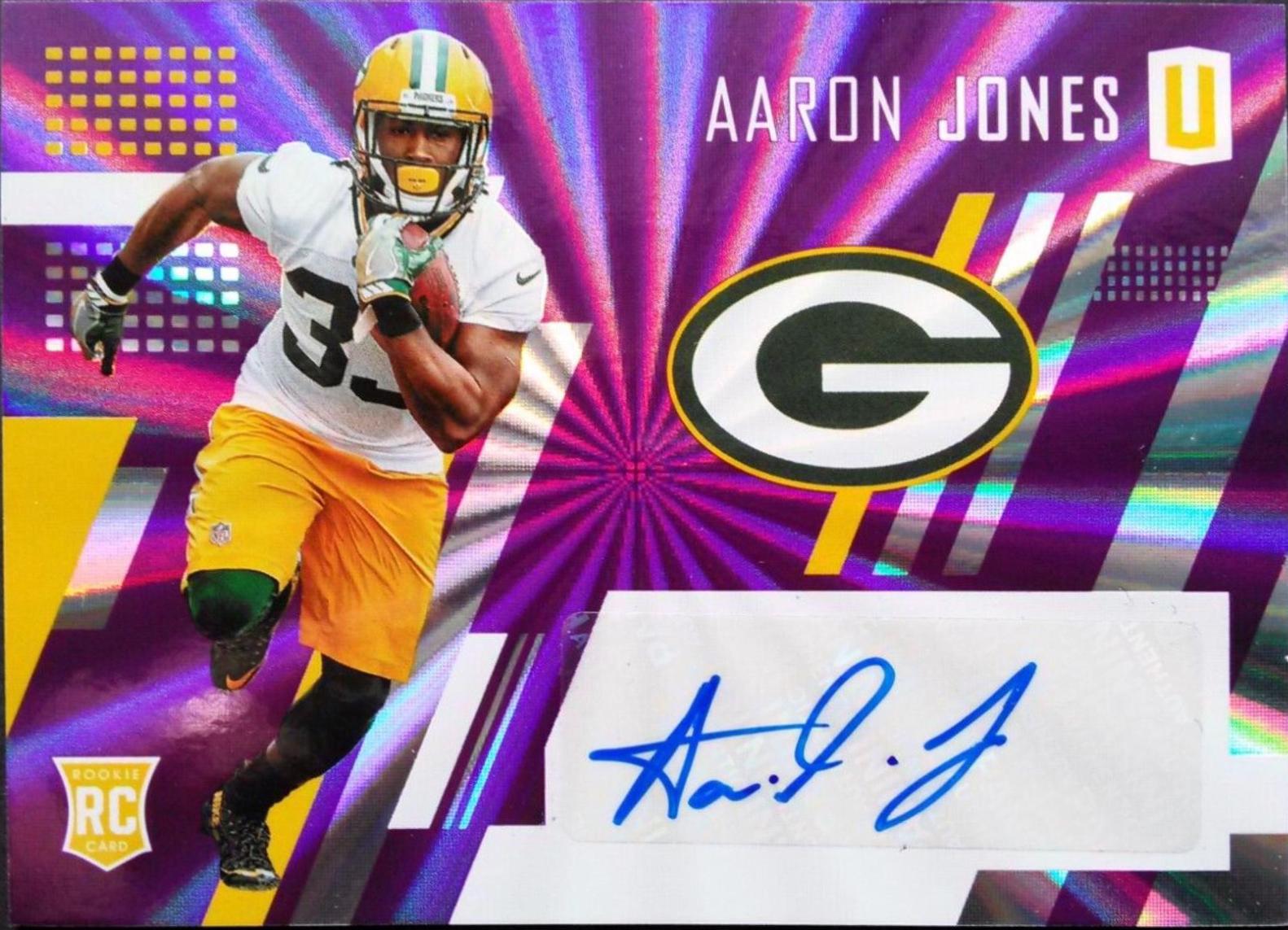 Aaron Jones [Autograph Purple] #263
