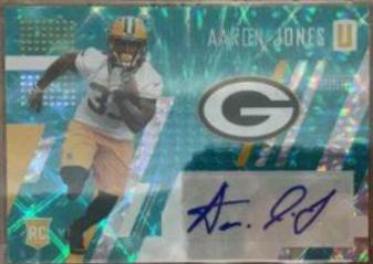 Aaron Jones [Autograph Teal] #263