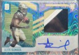 Alvin Kamara [Autograph Jersey Teal] #313
