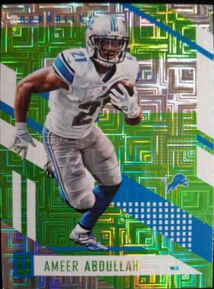 Ameer Abdullah [Lime Green] #129