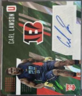 Carl Lawson [Autograph Green] #239