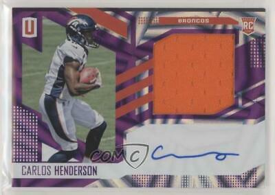 Carlos Henderson [Autograph Jersey Purple] #330