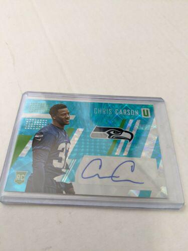 Chris Carson [Autograph Teal] #297