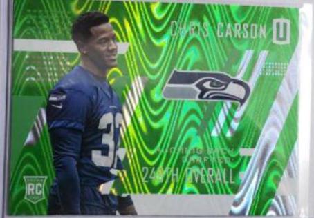 Chris Carson [Lime Green] #297
