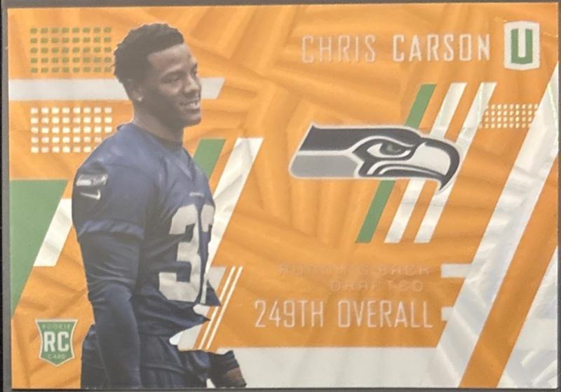 Chris Carson [Orange] #297