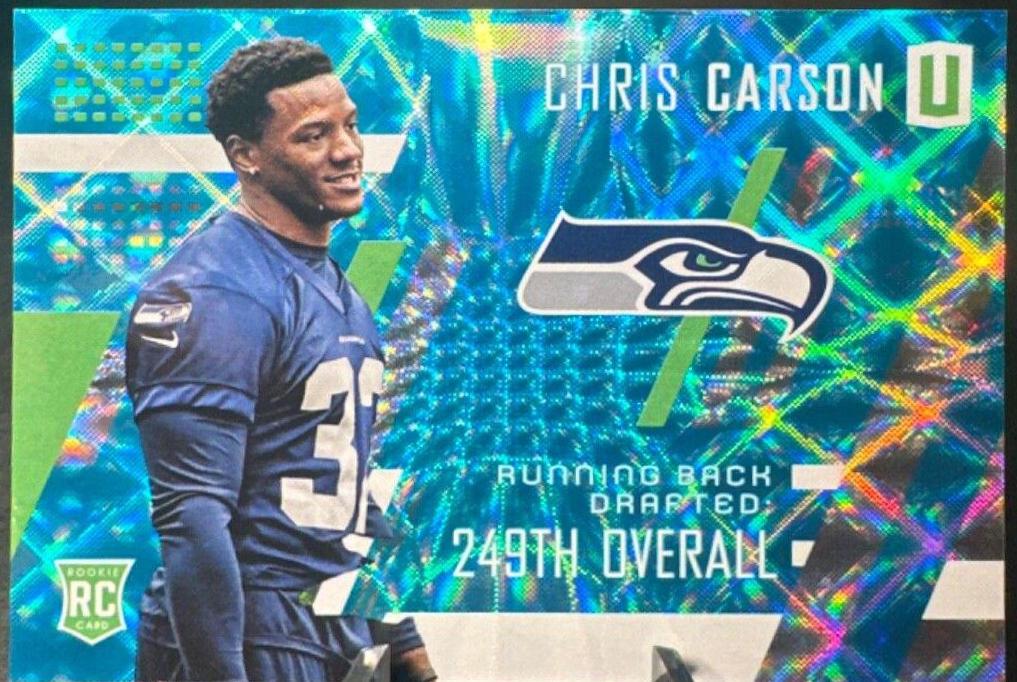 Chris Carson [Teal] #297