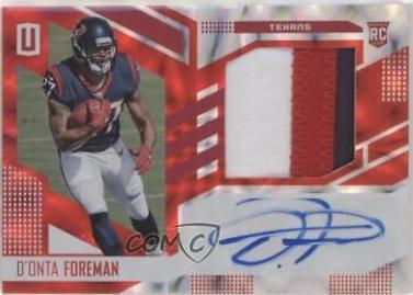 D'Onta Foreman [Autograph Jersey Red] #311