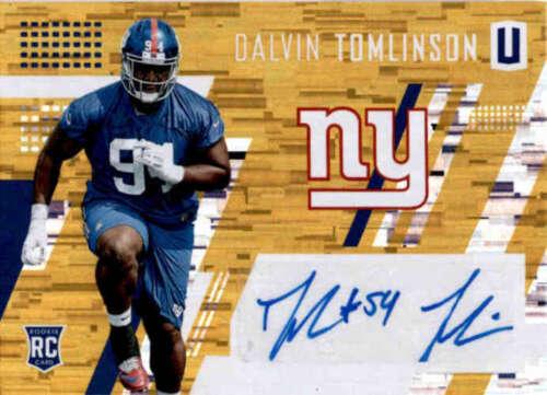 Dalvin Tomlinson [Autograph Yellow] #208