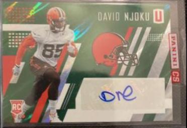 David Njoku [Autograph Green] #300