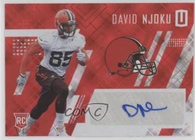David Njoku [Autograph Red] #300