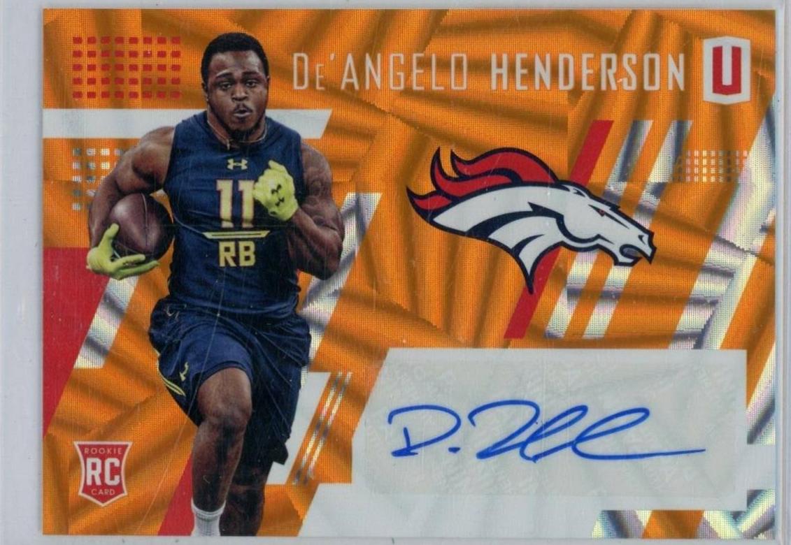 De'Angelo Henderson [Autograph Orange] #296