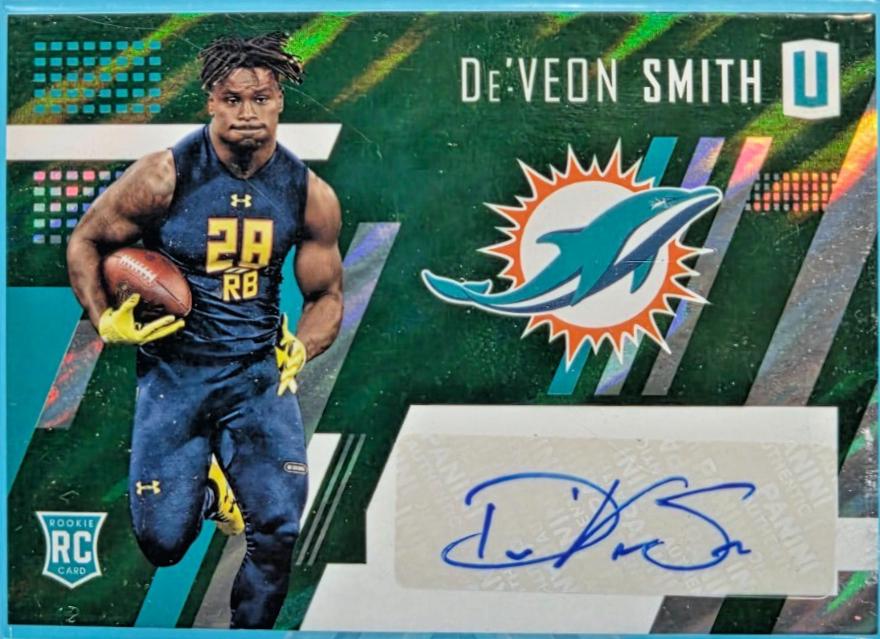 De'Veon Smith [Autograph Green] #210