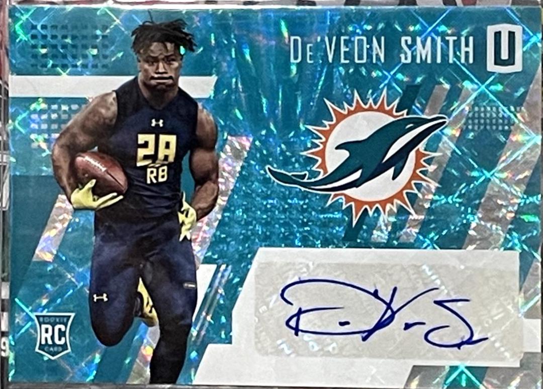 De'Veon Smith [Autograph Teal] #210