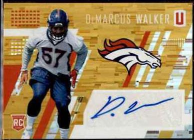 DeMarcus Walker [Autograph Yellow] #243