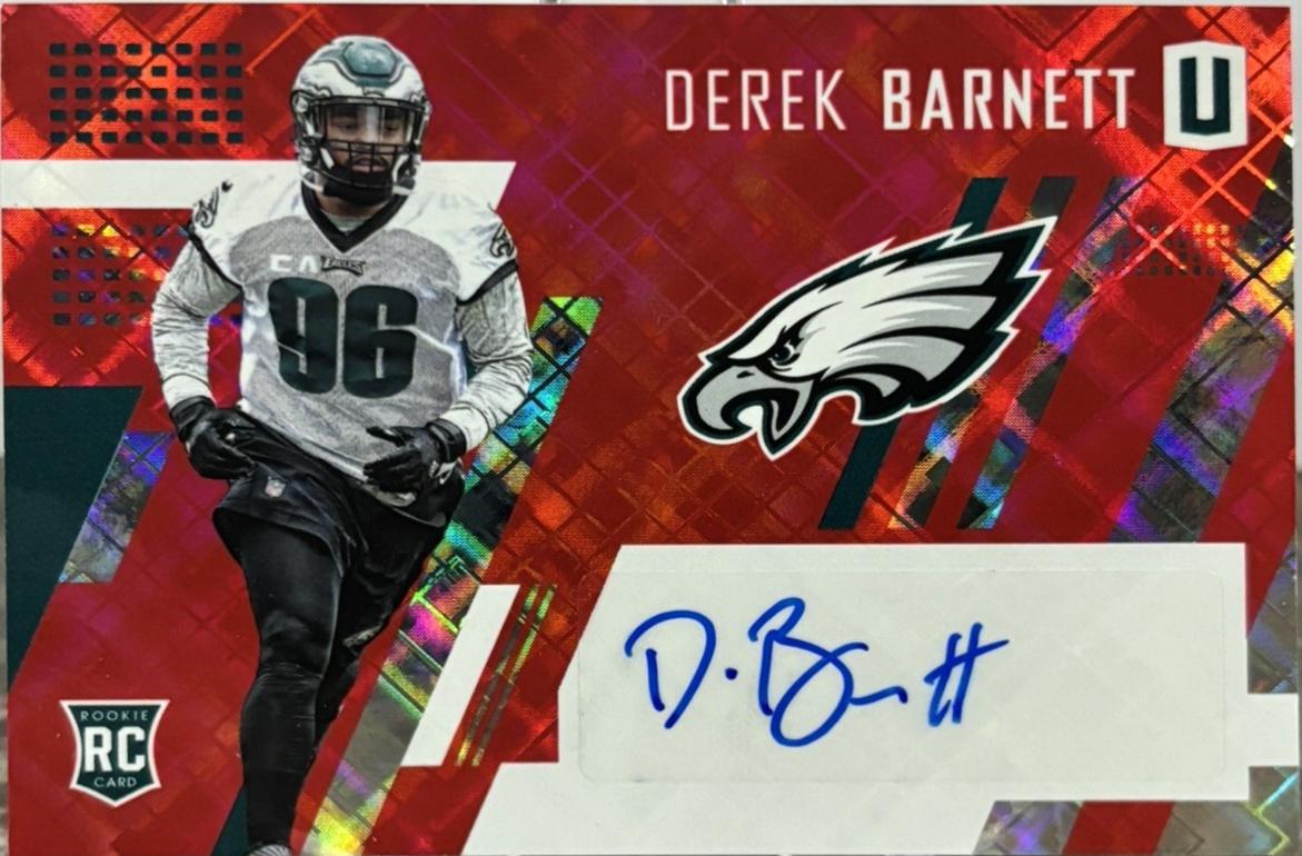 Derek Barnett [Autograph Red] #238
