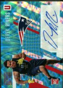 Derek Rivers [Autograph Teal] #293