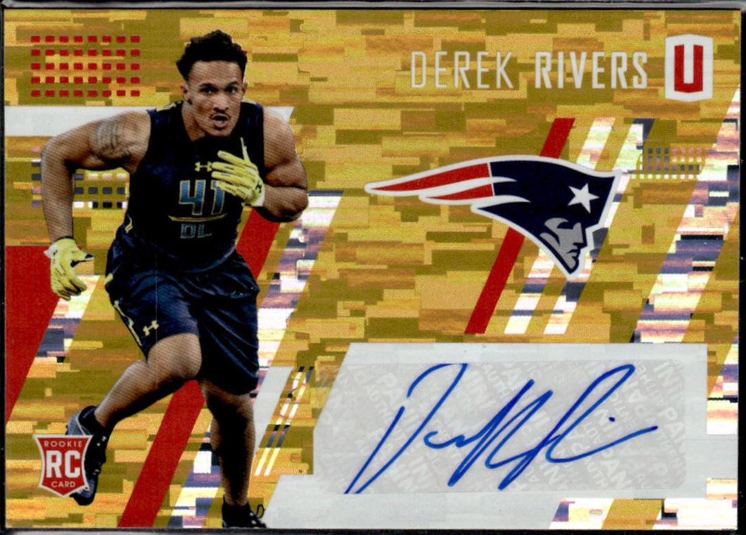 Derek Rivers [Autograph Yellow] #293