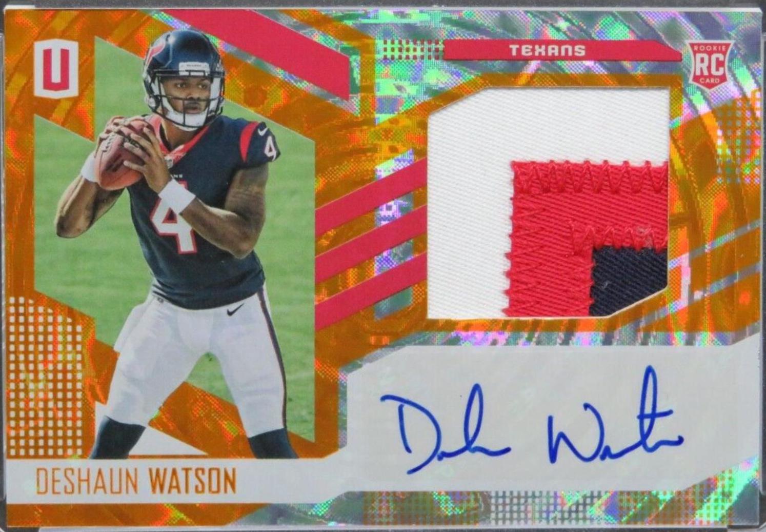 Deshaun Watson [Autograph Jersey Orange] #301