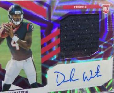 Deshaun Watson [Autograph Jersey Purple] #301