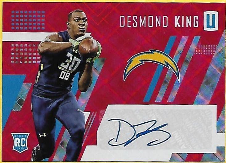 Desmond King [Autograph Red] #230