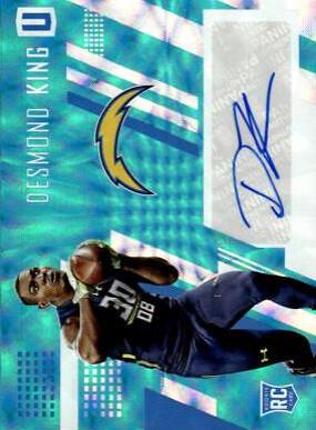 Desmond King [Autograph Teal] #230