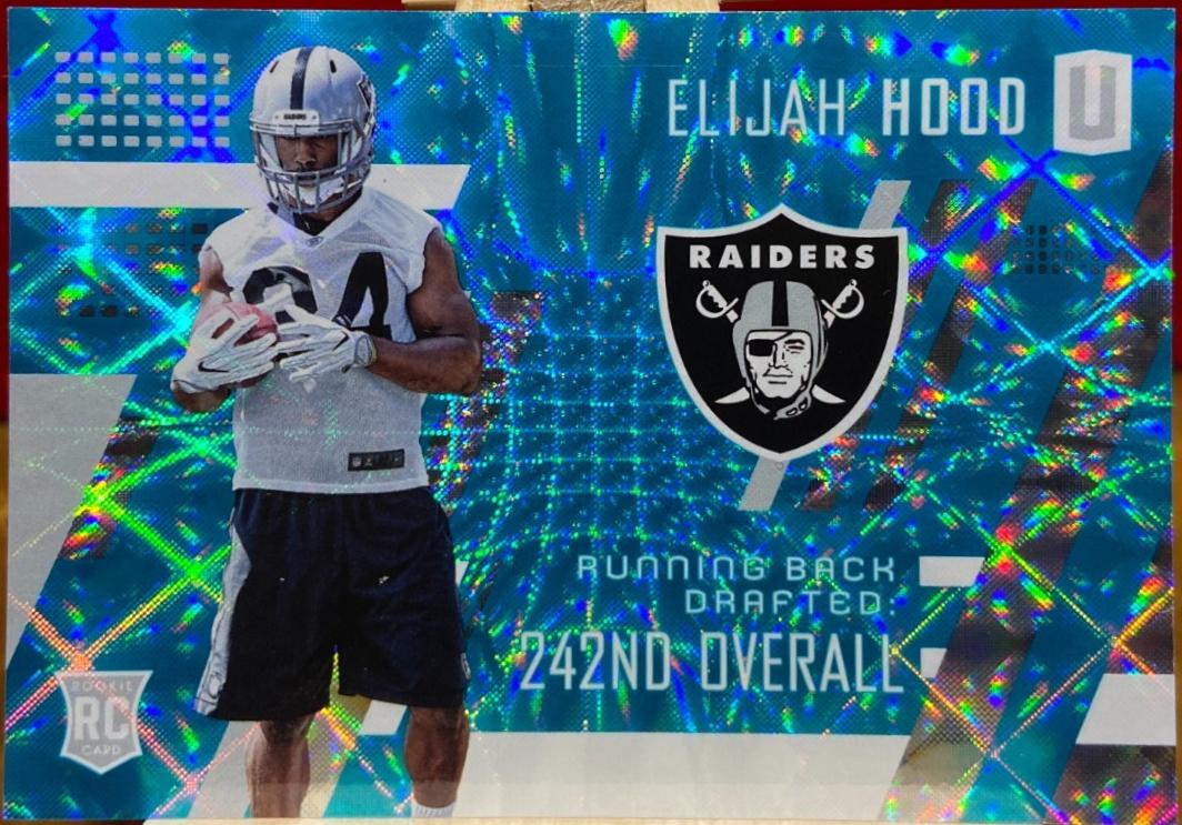 Elijah Hood [Teal] #205