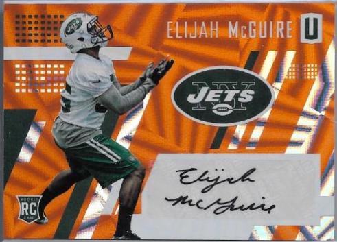 Elijah McGuire [Autograph Orange] #262
