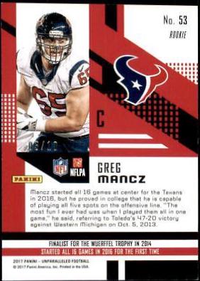 Greg Mancz [Blue] #53