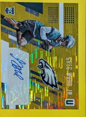 Greg Ward Jr. [Autograph Yellow] #260