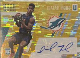 Isaiah Ford [Autograph Yellow] #221