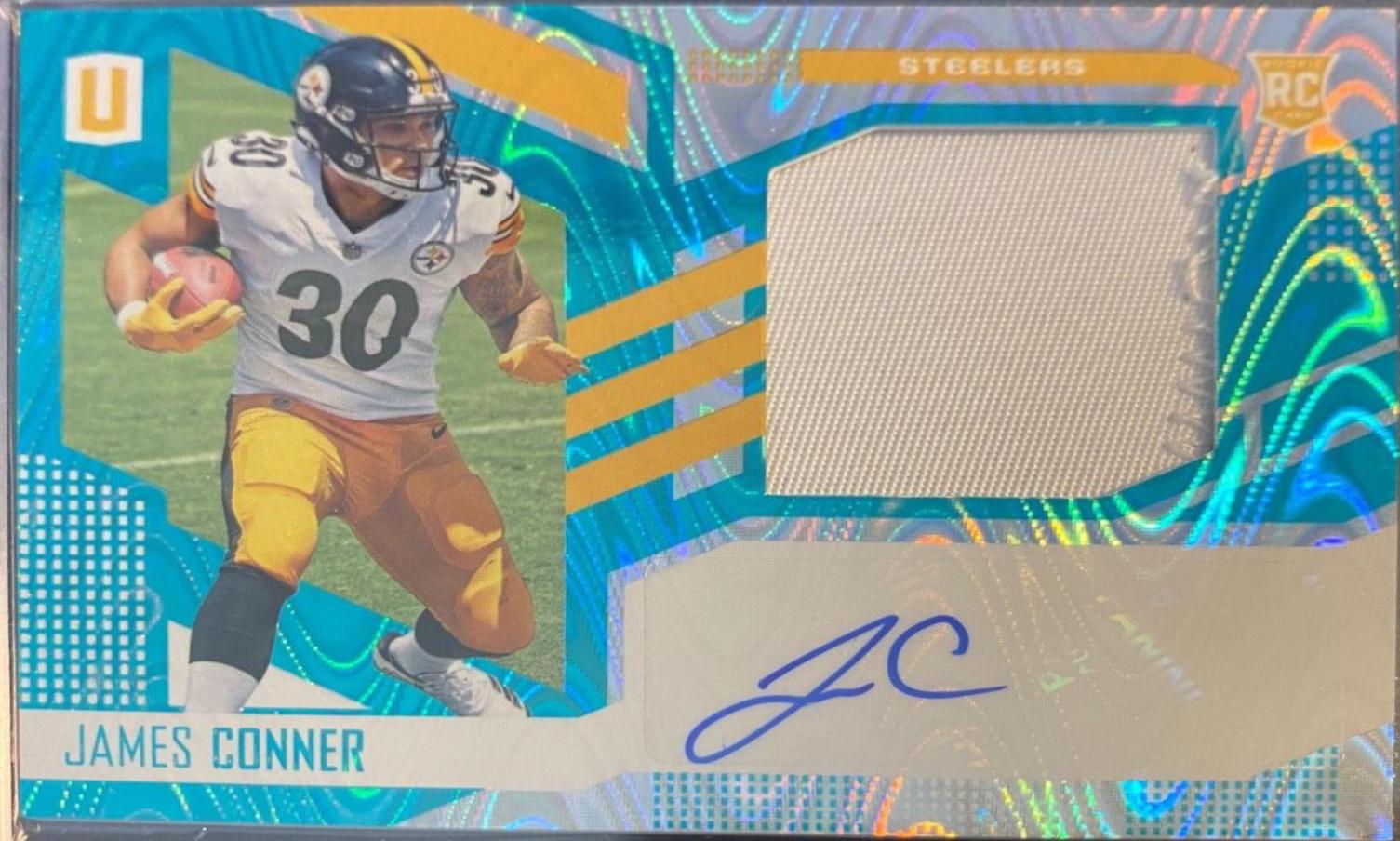 James Conner [Autograph Jersey Teal] #317