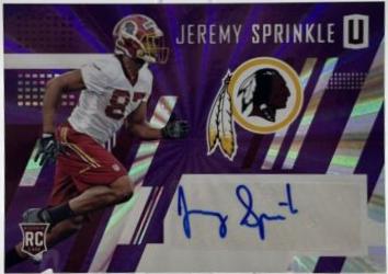 Jeremy Sprinkle [Autograph Purple] #290