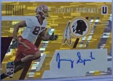 Jeremy Sprinkle [Autograph Yellow] #290