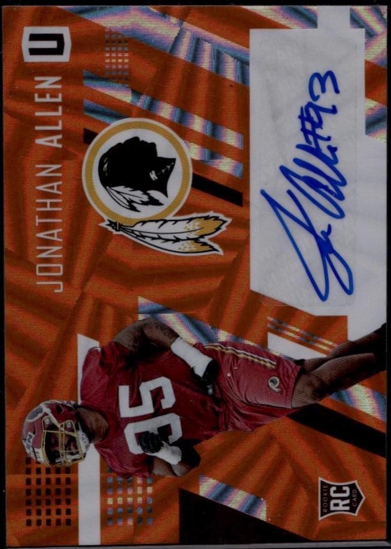 Jonathan Allen [Autograph Orange] #236