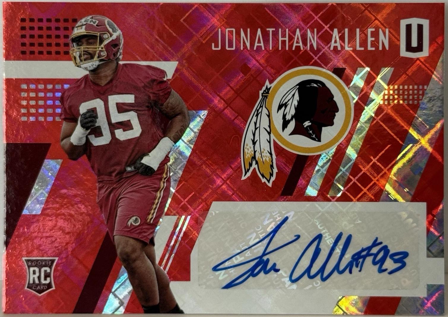 Jonathan Allen [Autograph Red] #236