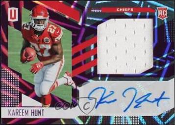 Kareem Hunt [Autograph Jersey Purple] #315