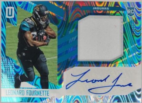 Leonard Fournette [Autograph Jersey Teal] #308
