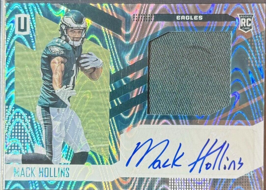 Mack Hollins [Autograph Jersey Teal] #336