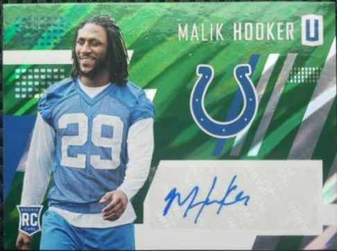 Malik Hooker [Autograph Green] #258