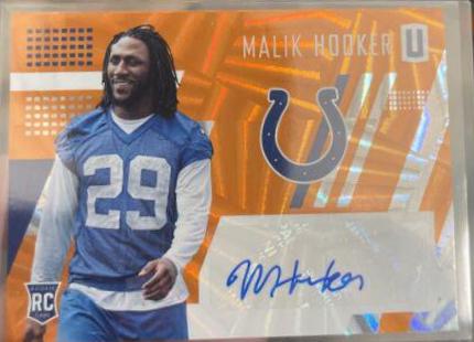 Malik Hooker [Autograph Orange] #258