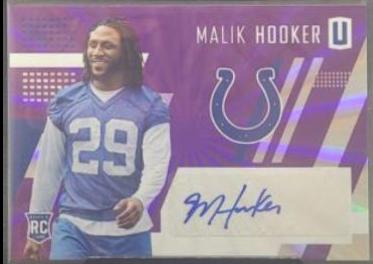 Malik Hooker [Autograph Purple] #258