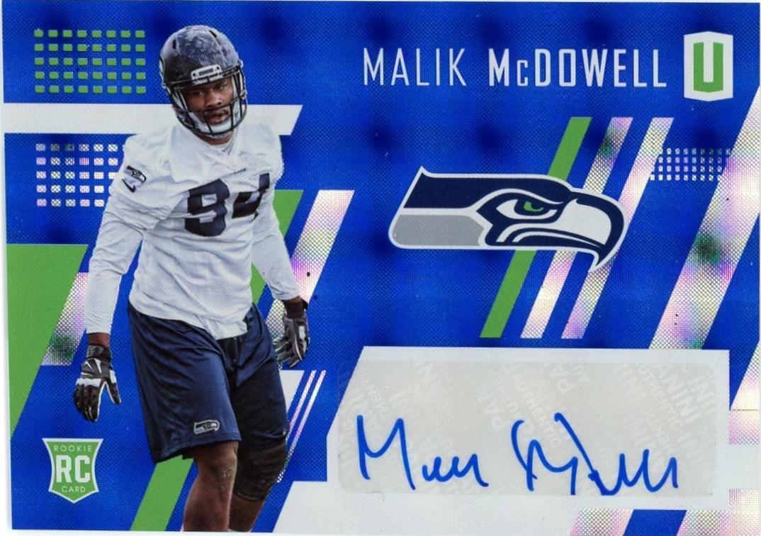 Malik McDowell [Autograph Blue] #245
