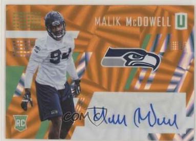 Malik McDowell [Autograph Orange] #245