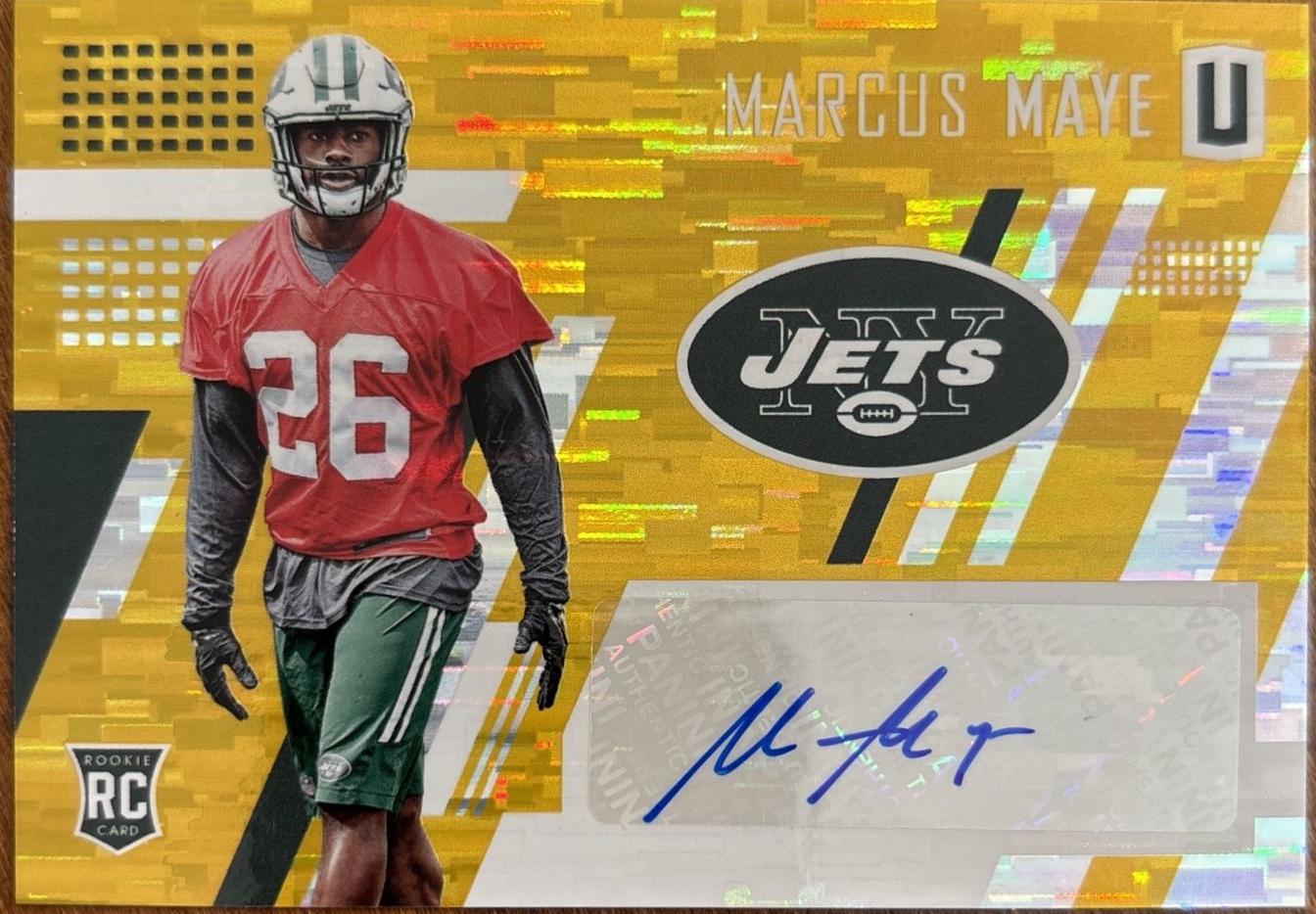 Marcus Maye [Autograph Yellow] #286