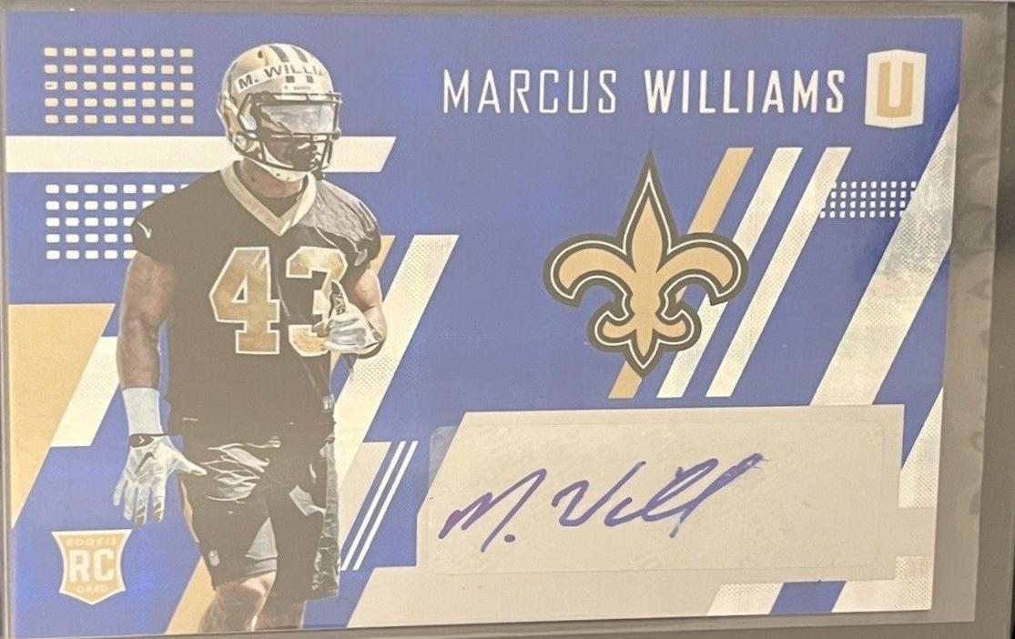 Marcus Williams [Autograph Blue] #284