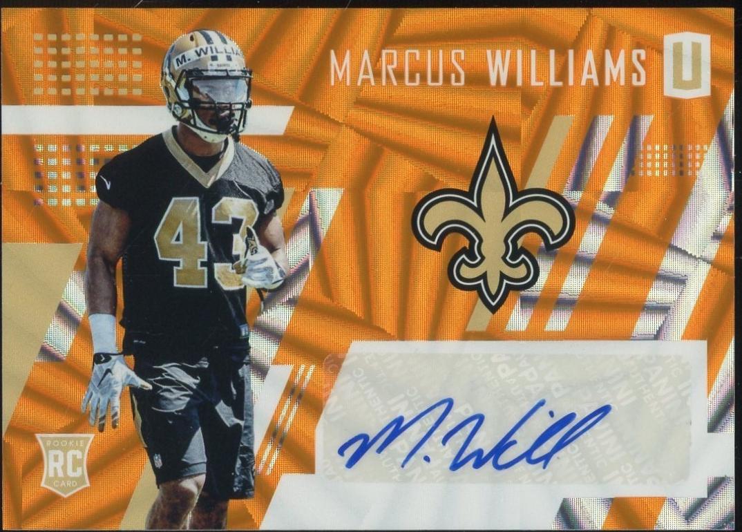 Marcus Williams [Autograph Orange] #284