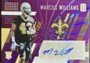 Marcus Williams [Autograph Purple] #284