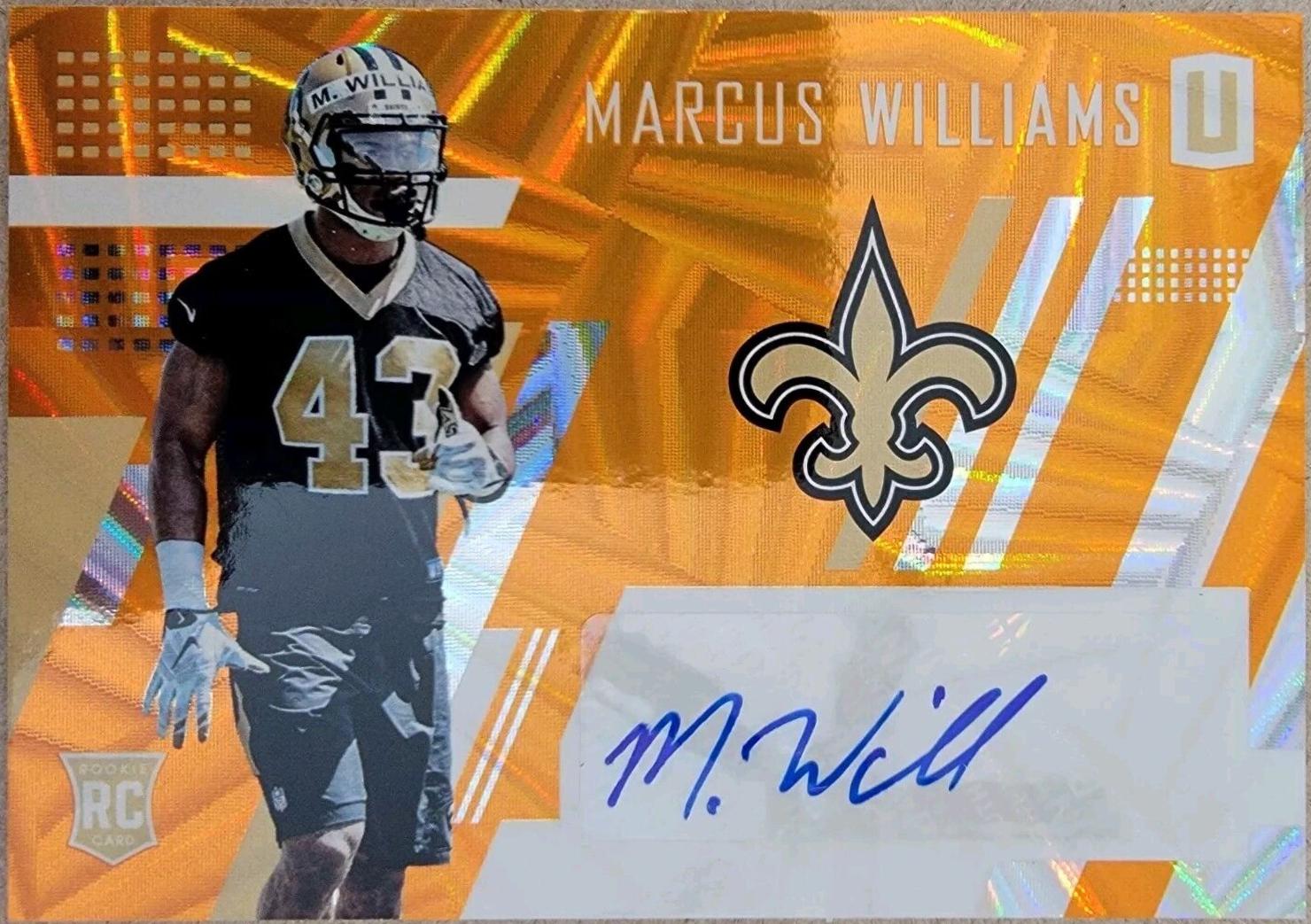 Marcus Williams [Orange] #284