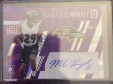 Marlon Humphrey [Autograph Purple] #224