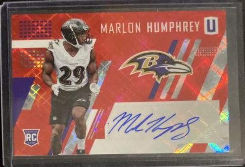 Marlon Humphrey [Autograph Red] #224